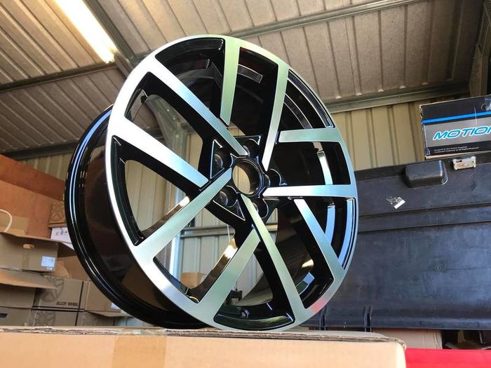 18 19" Inch Golf Jurva Style Wheels VW Golf MK5 MK6 MK7 MK7.5 Audi A3 Seat Leon Caddy scirocco skoda superb octavia estate 5x112