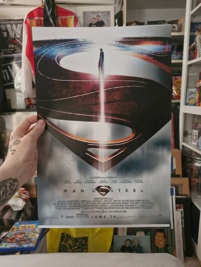Michael Shannon Man of Steel Signed Poster Print