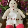 Vintage knitted doll Image 2