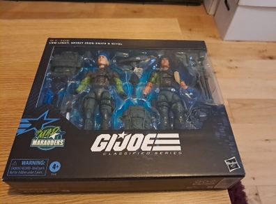 GI JOE Classified: Low-Light, Spirit Iron Knife & Niyol 6'' Deluxe