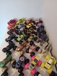 Monster Jam and Hot wheels