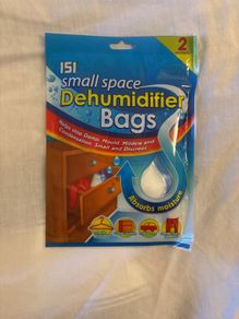 Dehumidifier Bags 2 Sachets NEW