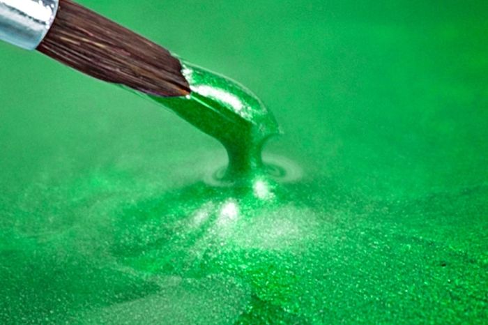 Pigment powder for epoxy resin