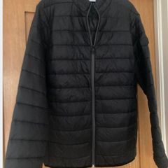 Jack & Jones Men's Black Zipped Padded Jacket