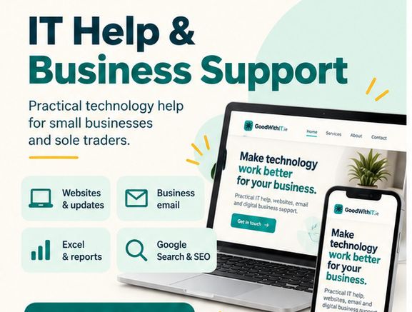 IT Help & Business Support | Websites, Email, Excel & More