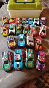 Toy Cars and Storage Box