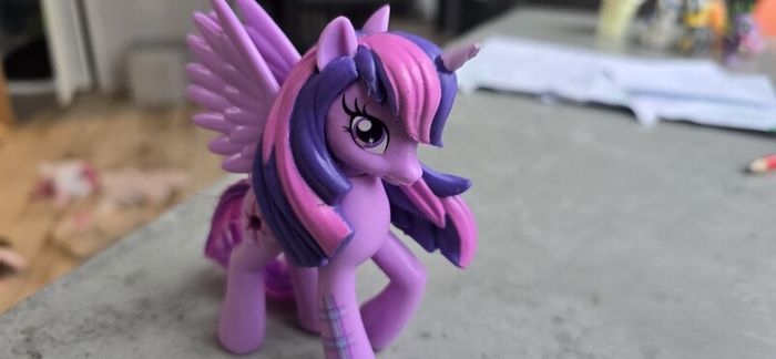 Princess Twilight Sparkle Vinyl (missing gem) Equestria Girls Plaid Design Brushable Tail MLP G4 My Little Pony