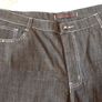 3/4 length park denim pants Image 3