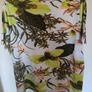 White floral T-shirt size UK24 EU50/52 Perfect condition Postage included Image 4