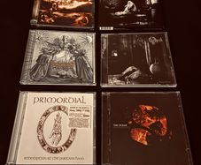 Mix of CDs: My Dying Bride, Primordial, Behemoth, Opeth, The Ocean