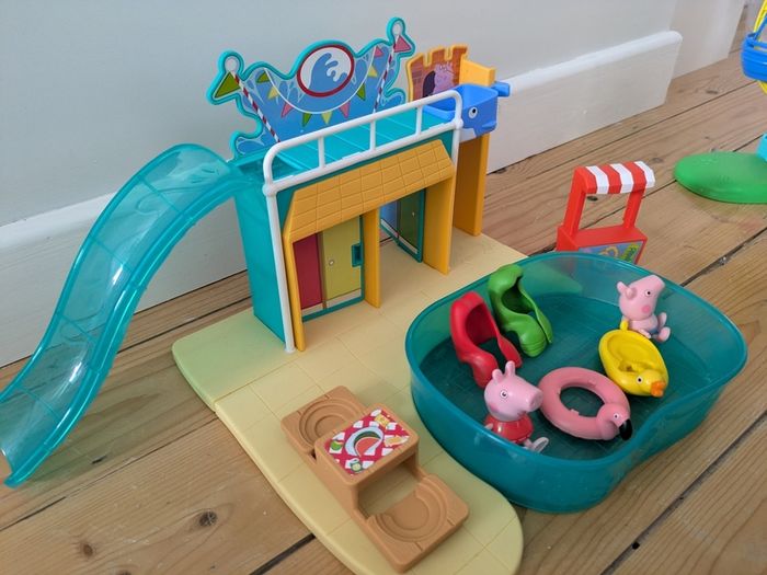 Peppa pig pool party set