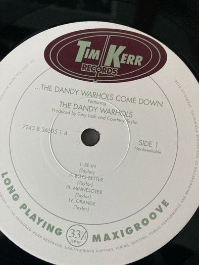 The Dandy Warhols - ...The Dandy Warhols Come Down