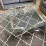 Glass coffee table & 2 side tables Image 5