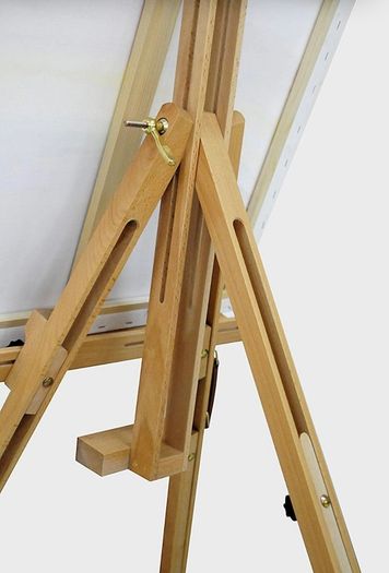 Wooden Easel/Tripod Artist Field Easel Portable - Beech Wood Studio Easel Foldable - Max Height up to 191cm - Drawing, Painting, Storefront (FREE POSTAGE)
