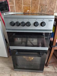 free electric cooker - oven, hob & grill