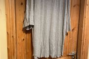 Grey long top size 22