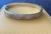 Pave Stone Bracelet Non Tarnish