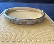 Pave Stone Bracelet Non Tarnish