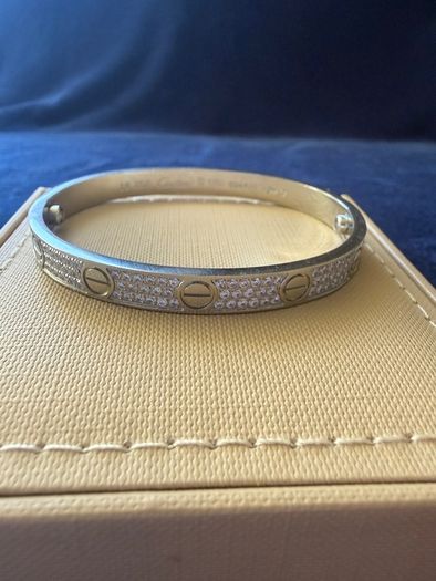Pave Stone Bracelet Non Tarnish