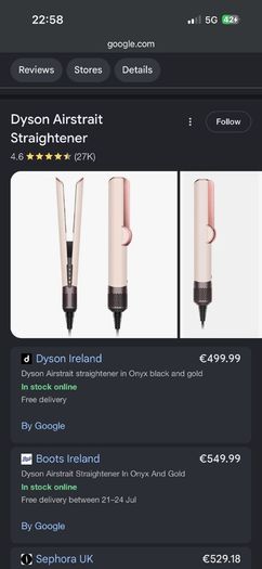 Dyson Airstrait