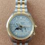 Citizen Eco-Drive Moon Phase Calibre 8651 WR 100 Never Worn Two Tone Bracelet Watch Image 5