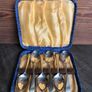 Vintage Set Of 6 Nickel Silver Teaspoons Image 4