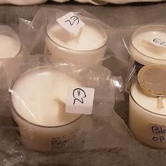 HOME MADE candle's, ideal  as a gift various prices