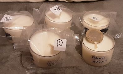 HOME MADE candle's, ideal  as a gift various prices
