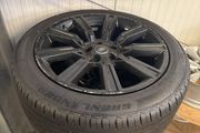 21" Range Rover Sport black edition wheels and tyres