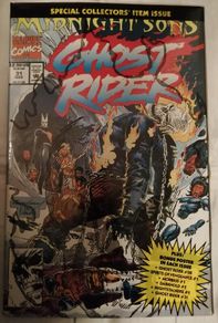 Ghost Rider #31 Rise of the Midnight Sons- Part 6 of 6 - Key Issue - Polybagged (1992)