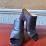 New Dries Van Noten Brown heeled slide sandals Size 40 Image 6