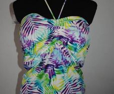 Tankini top cup F size UK14/16 EU42/44 Postage included