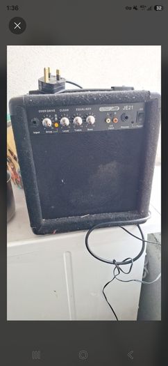 Acoustic Solutions JE21 Guitar / Audio Practice Amplifier