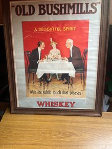 Old bushmills print 24in x 18in.