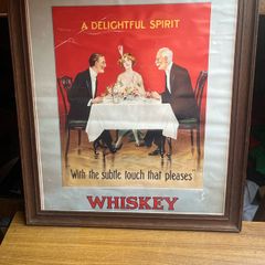Old bushmills print 24in x 18in.