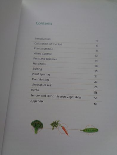 A guide to Vegetable Growth Book for Sale