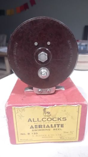 Allcocks Vintage Aerialite Fishing Reel