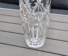 Medium Sized Heavy Crystal Vase
