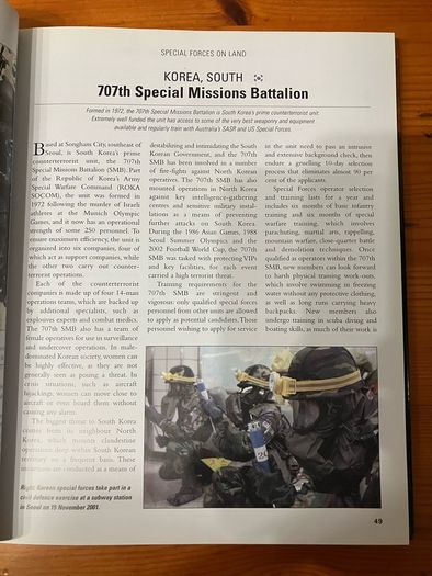 Military book: 'The Encyclopedia Of The World's Special Forces'