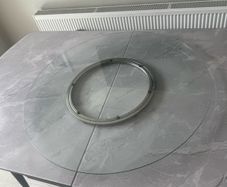 Glass Lazy Susan - Rotating serving plate