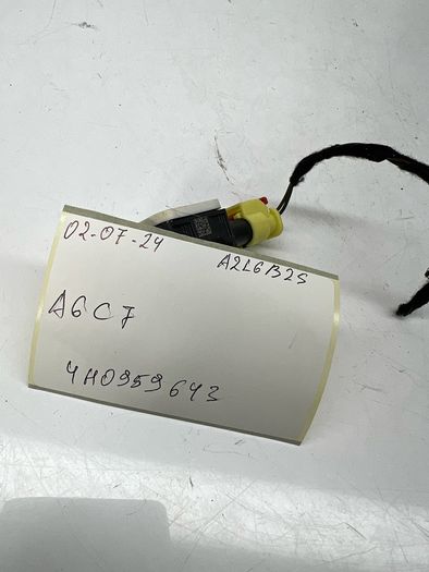 Audi A6 C7 4G 2013 crash sensor 4H0959643 A2l6b2s
