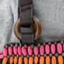 Vintage style beads hand bag Image 3
