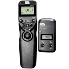 Wireless Shutter Release Timer Remote Control with 2 Connecting Cables S1/S2, Pixel TW-283 Timer Remote Control Wired Shutter Release Cable Compatible for Sony