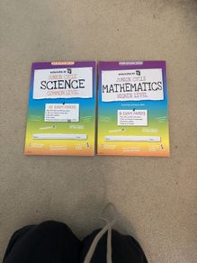 Junior Cycle higher maths and science exam papers.
