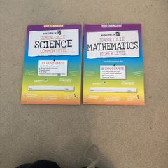 Junior Cycle higher maths and science exam papers.