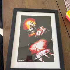 Chainsaw Man Anime Poster with frame!
