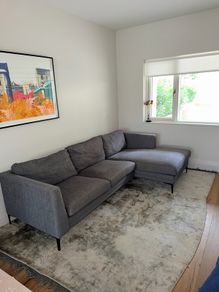 SOUL Broadway 2.5-Seater Sofa with Chaise Lounge in Grey
