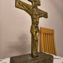 Brass Crucifix Image 8
