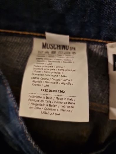 Moschino Couture Milano Pattern Jeans (W34.L31)