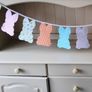 Easter bunnies bunting Image 2